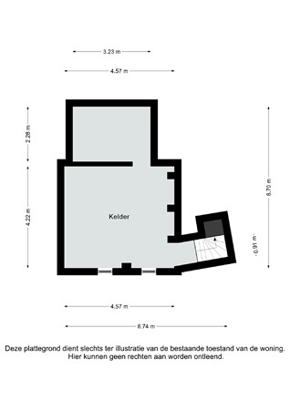 Plattegrond - Kemkensweg 4, 6436 CN Amstenrade - Kemkensweg 4 Amstenrade - Kelder 2D.jpg